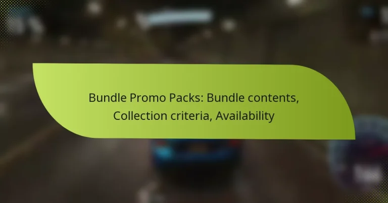 Bundle Promo Packs: Bundle contents, Collection criteria, Availability