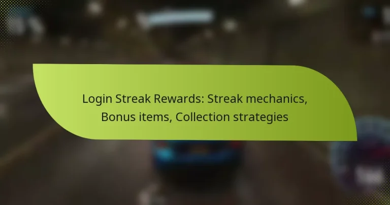 Login Streak Rewards: Streak mechanics, Bonus items, Collection strategies