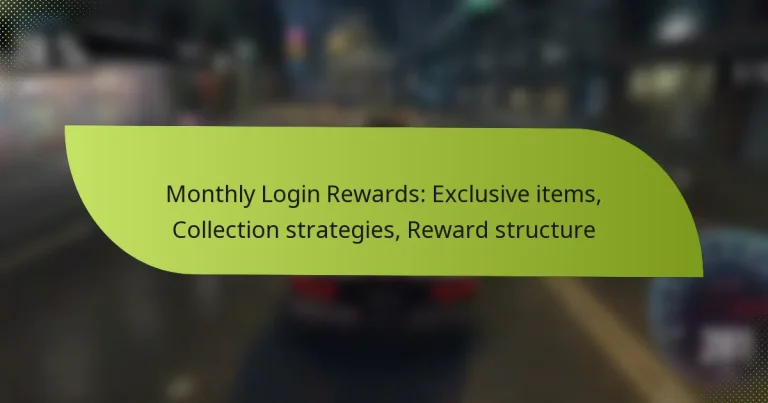 Monthly Login Rewards: Exclusive items, Collection strategies, Reward structure