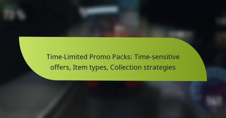 Time-Limited Promo Packs: Time-sensitive offers, Item types, Collection strategies